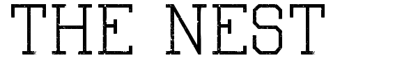 The Nest font preview